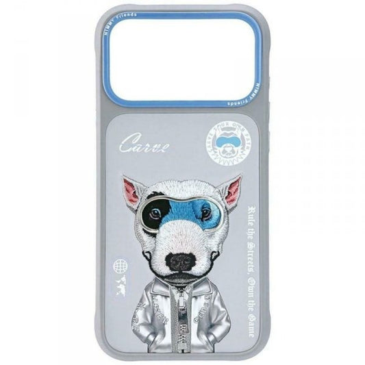 Nimmy Cool&Cute 2.0 Gray Dog case for iPhone 17 Pro Max