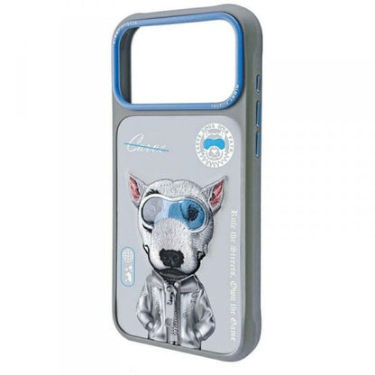 Nimmy Cool&Cute 2.0 Gray Dog case for iPhone 17 Pro
