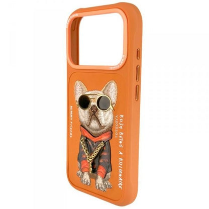 Nimmy Glasses Cool Dog Orange case for iPhone 17 Pro