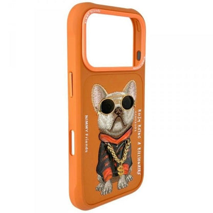 Nimmy Glasses Cool Dog Orange case for iPhone 17 Pro