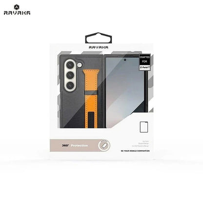 RAVAKA Lucas Leather case with Strap for Samsung Galaxy Z Fold7