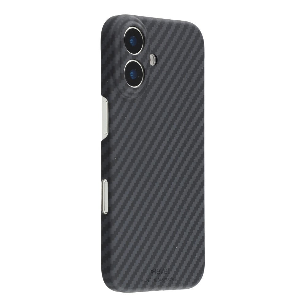 X-level Nanofiber Ultra-thin 0.68mm Carbon Fiber case with MagSafe for iPhone 17