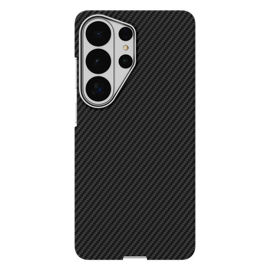Moloch Design Black 600D Fine Carbon Fiber Texture MagSafe Case For Samsung Galaxy S26 Ultra