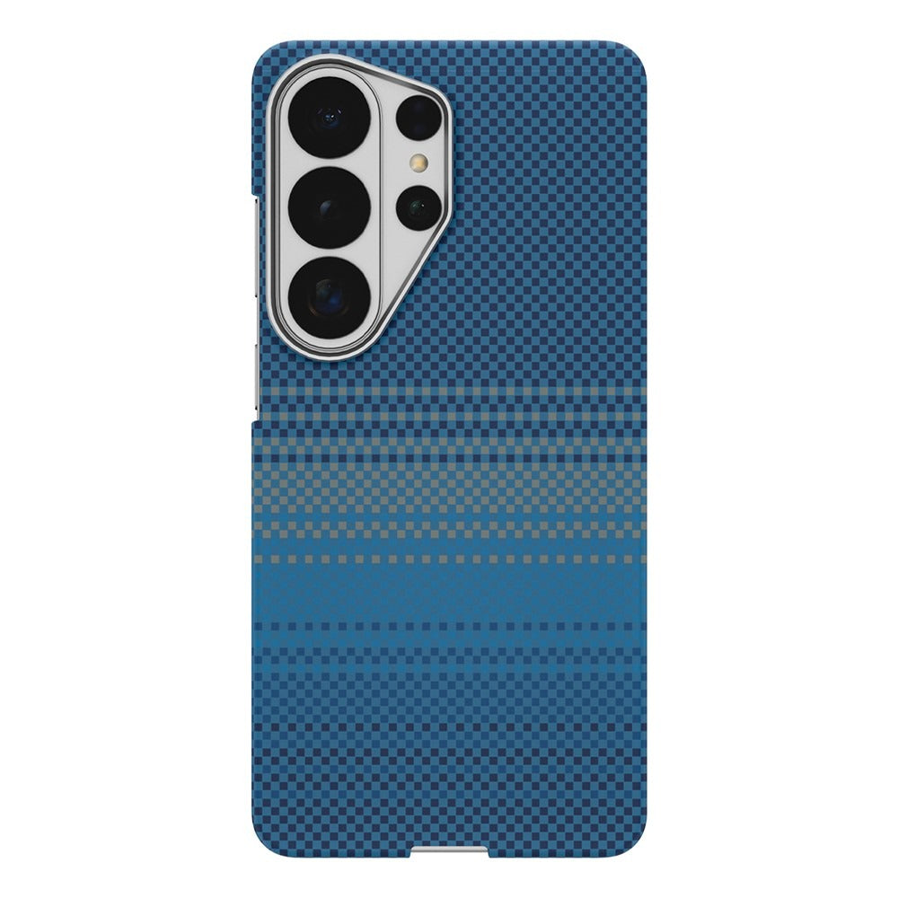 Moloch Design Moon Blue Carbon Fiber MagSafe Case For Samsung Galaxy S26 Ultra