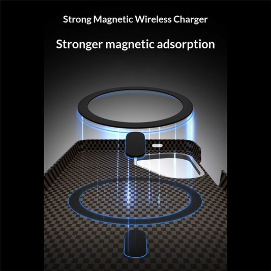 Moloch Design Black Carbon Fiber MagSafe Case For Samsung Galaxy S26 Ultra