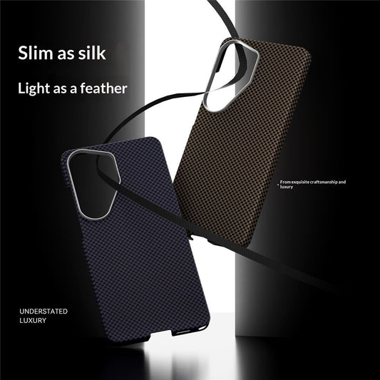 Moloch Design Dark Blue Carbon Fiber MagSafe Case For Samsung Galaxy S26 Ultra