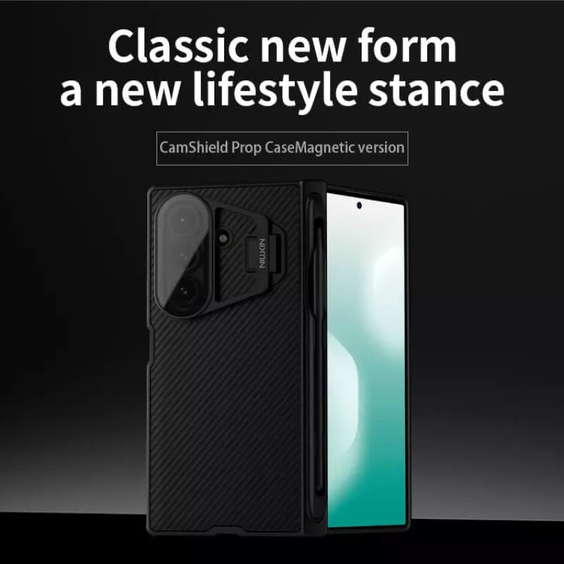 Nillkin Camshield Prop Magnetic Transparent Lens Guard Edition S-PEN Camera protective cover case for Samsung Galaxy Z Fold7
