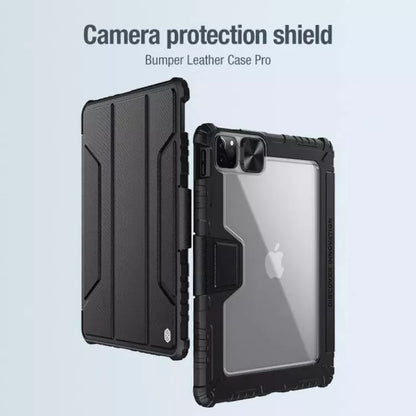 Nillkin Black Bumper Pro Leather Flip Cover Case for iPad