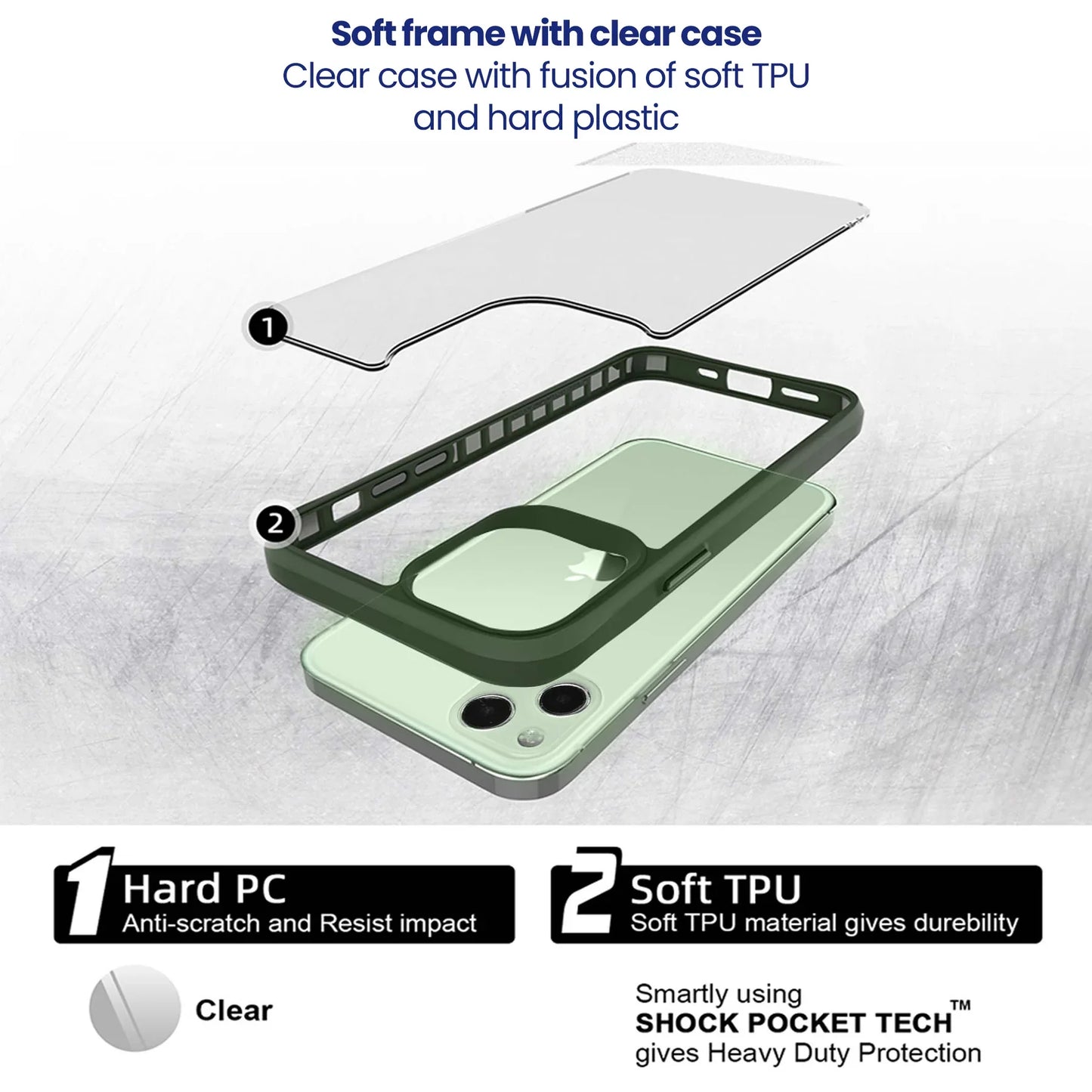 Stuffcool Green Aktion Case for New iPhone