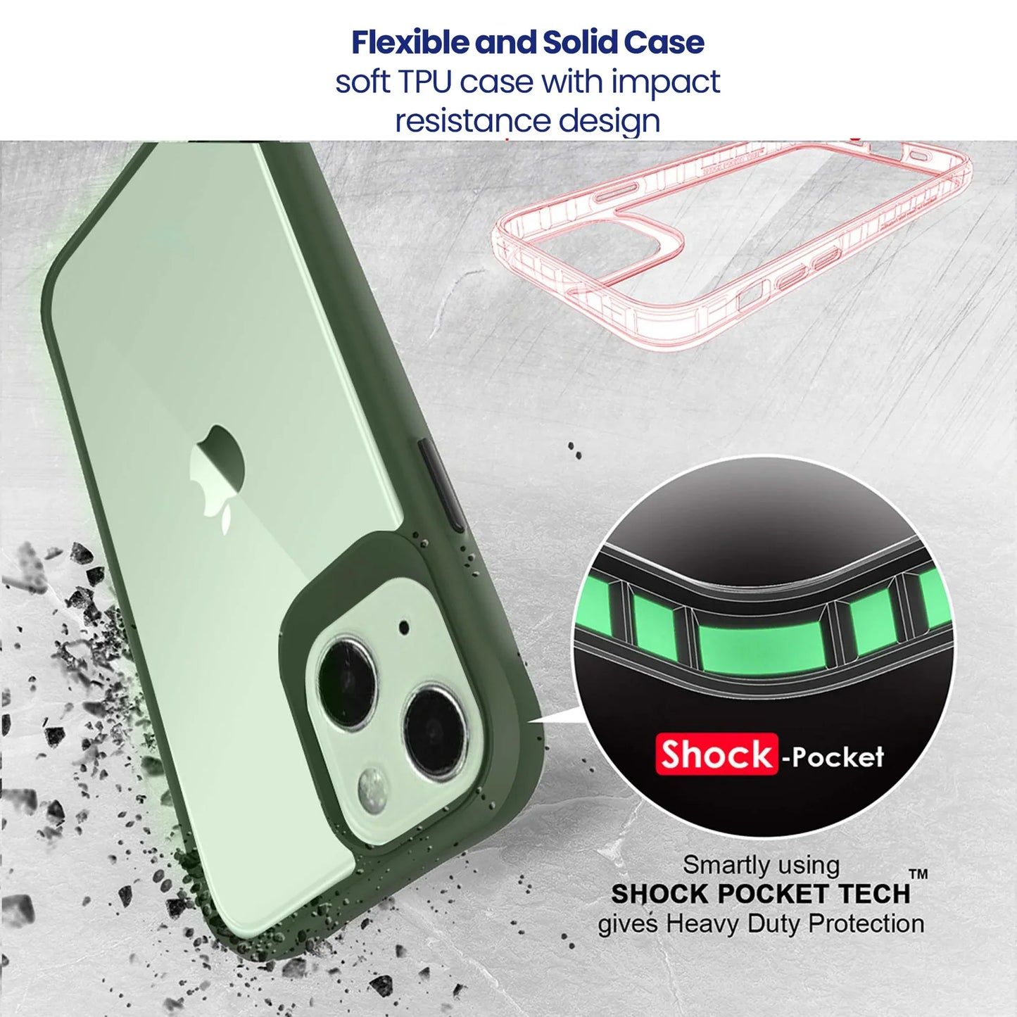 Stuffcool Green Aktion Case for New iPhone