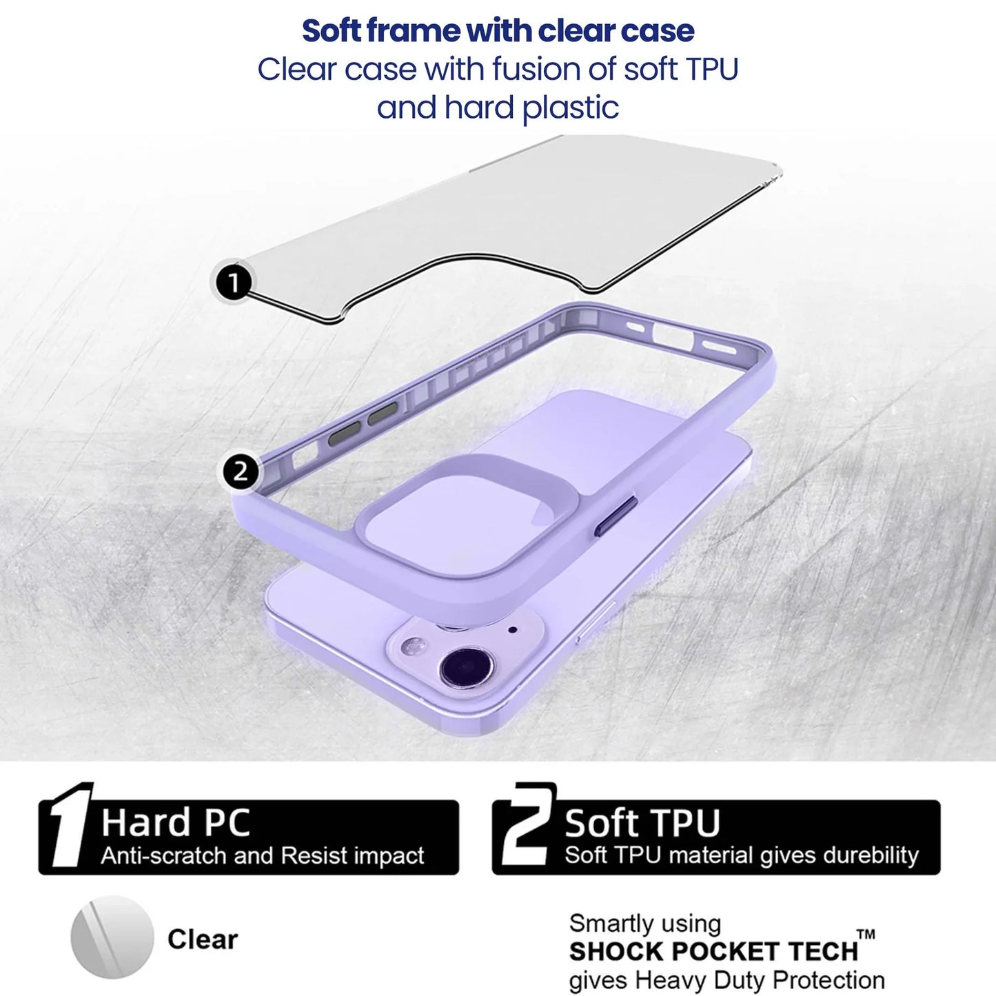 Stuffcool Purple Aktion Case for New iPhone