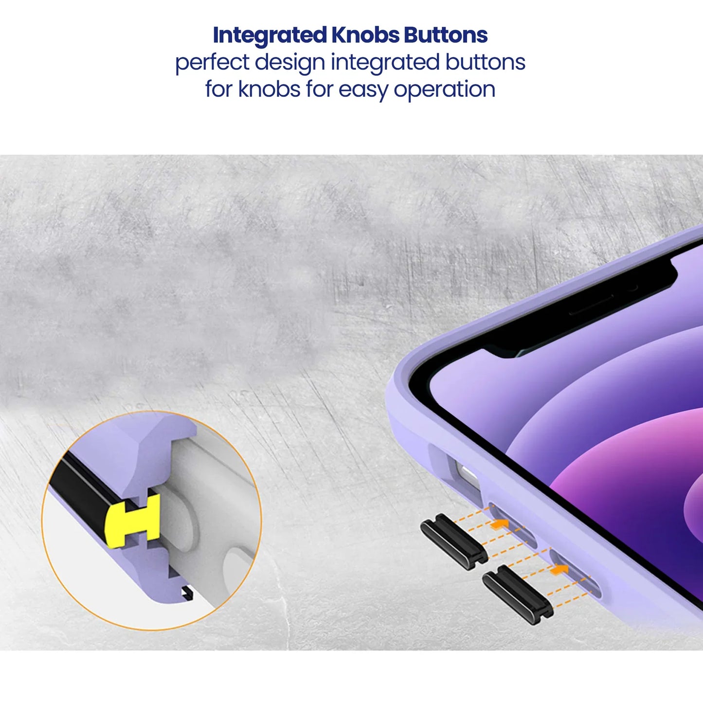 Stuffcool Purple Aktion Case for New iPhone