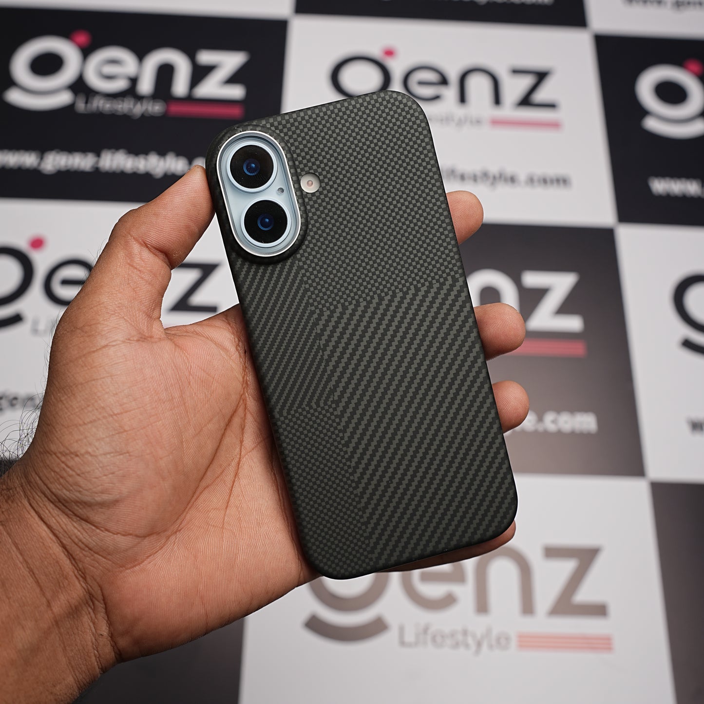 DFANS Kevlar Carbon Fiber MagSafe Case for iPhone