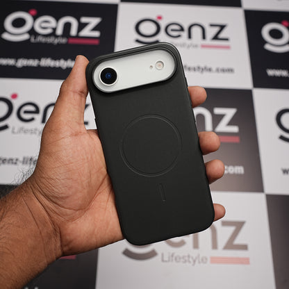 X-level Black Duke Leather case with MagSafe for iPhone