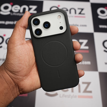 X-level Black Duke Leather case with MagSafe for iPhone