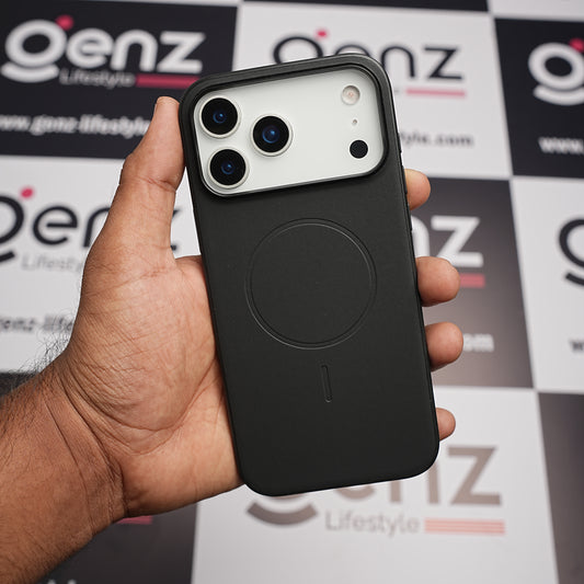 X-level Black Duke Leather case with MagSafe for iPhone