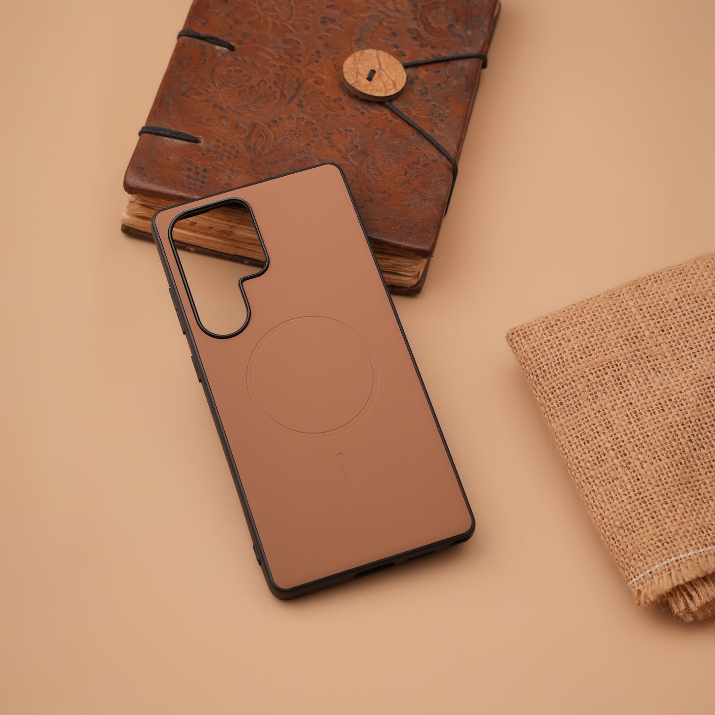 X-level Duke Leather case with MagSafe for Samsung Galaxy S25 Ultra