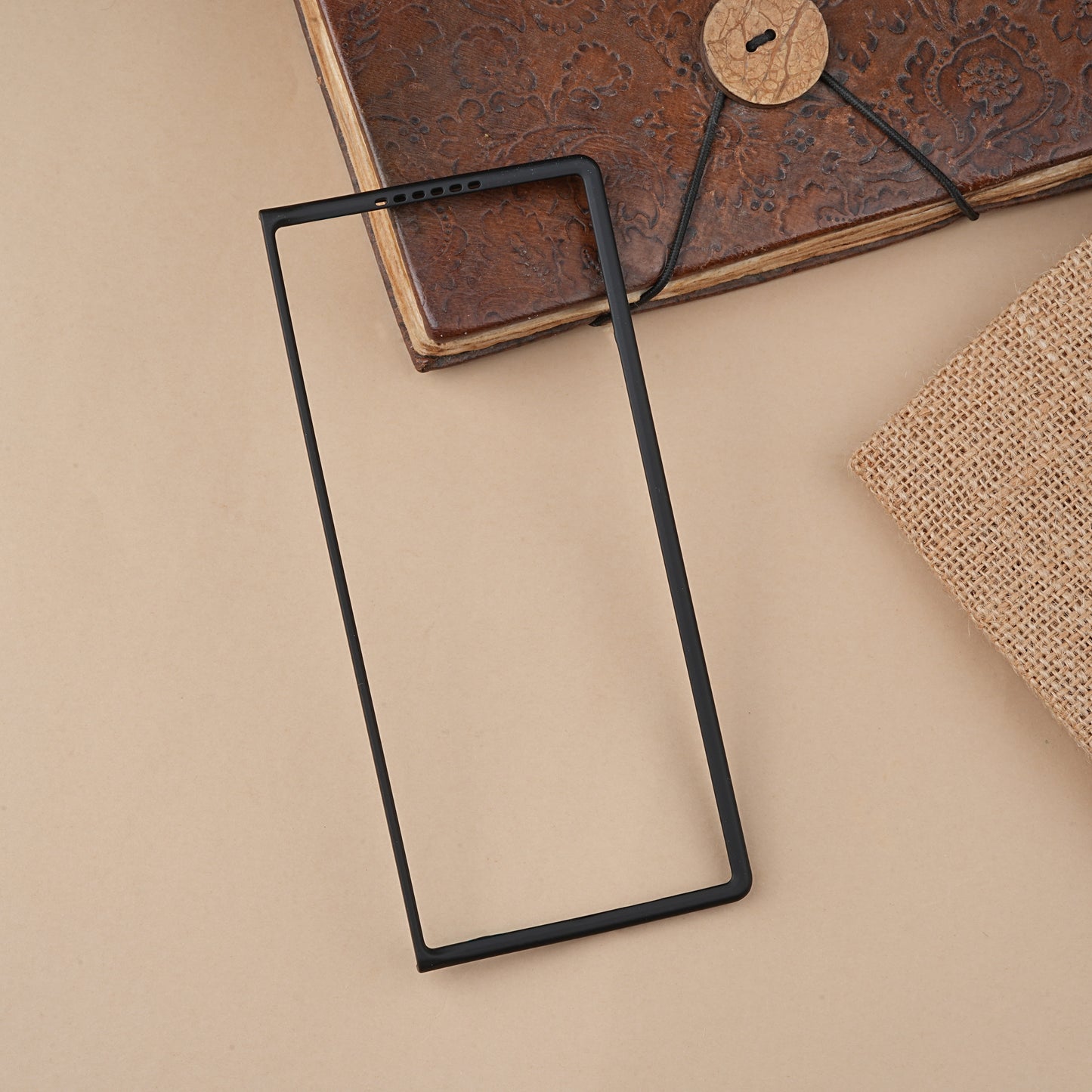 Black S-Pen Skin feel Silicone case for Samsung Galaxy Z Fold7