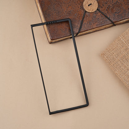 Black S-Pen Skin feel Silicone case for Samsung Galaxy Z Fold7