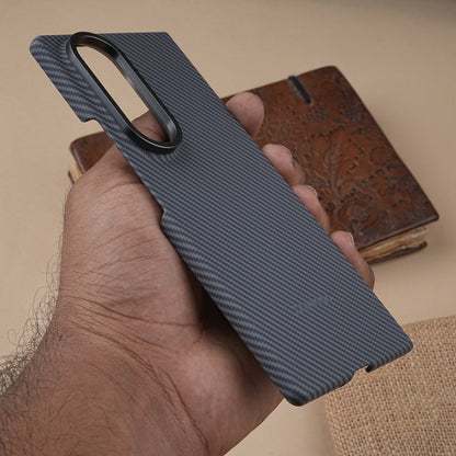 Black Carbon Shield Case for Samsung Galaxy Z Fold7
