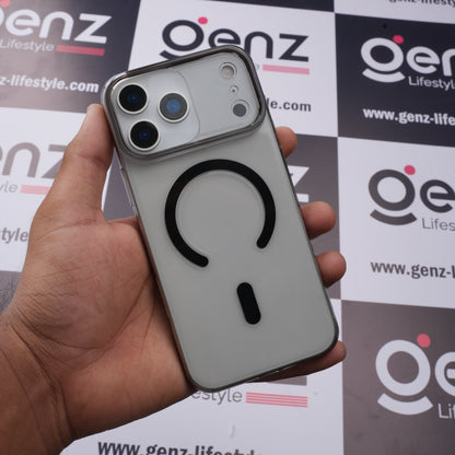 Crystal Ash Non Yellow Hard MagSafe Case for iPhone