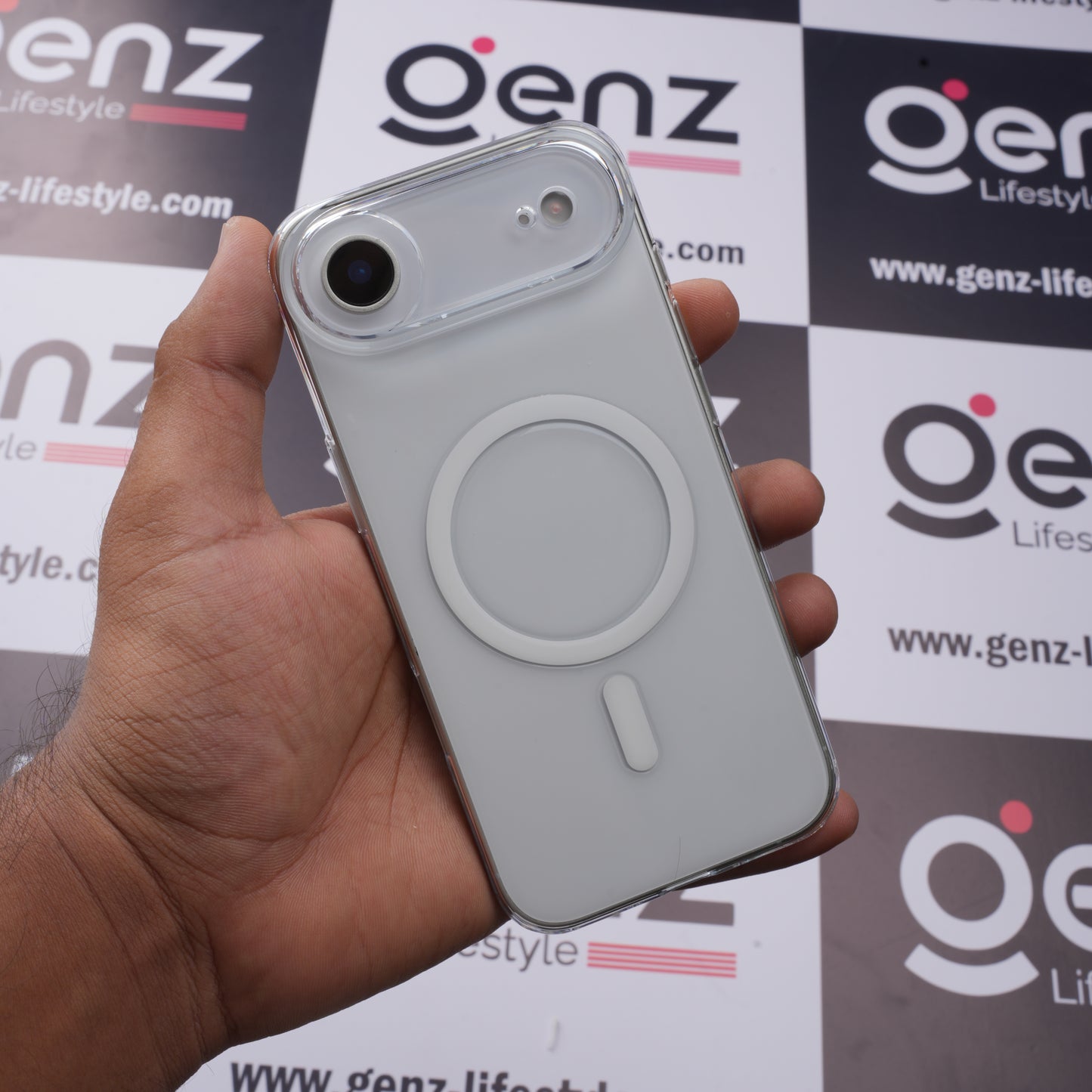 Crystal Clear Non Yellow Hard MagSafe Case for iPhone