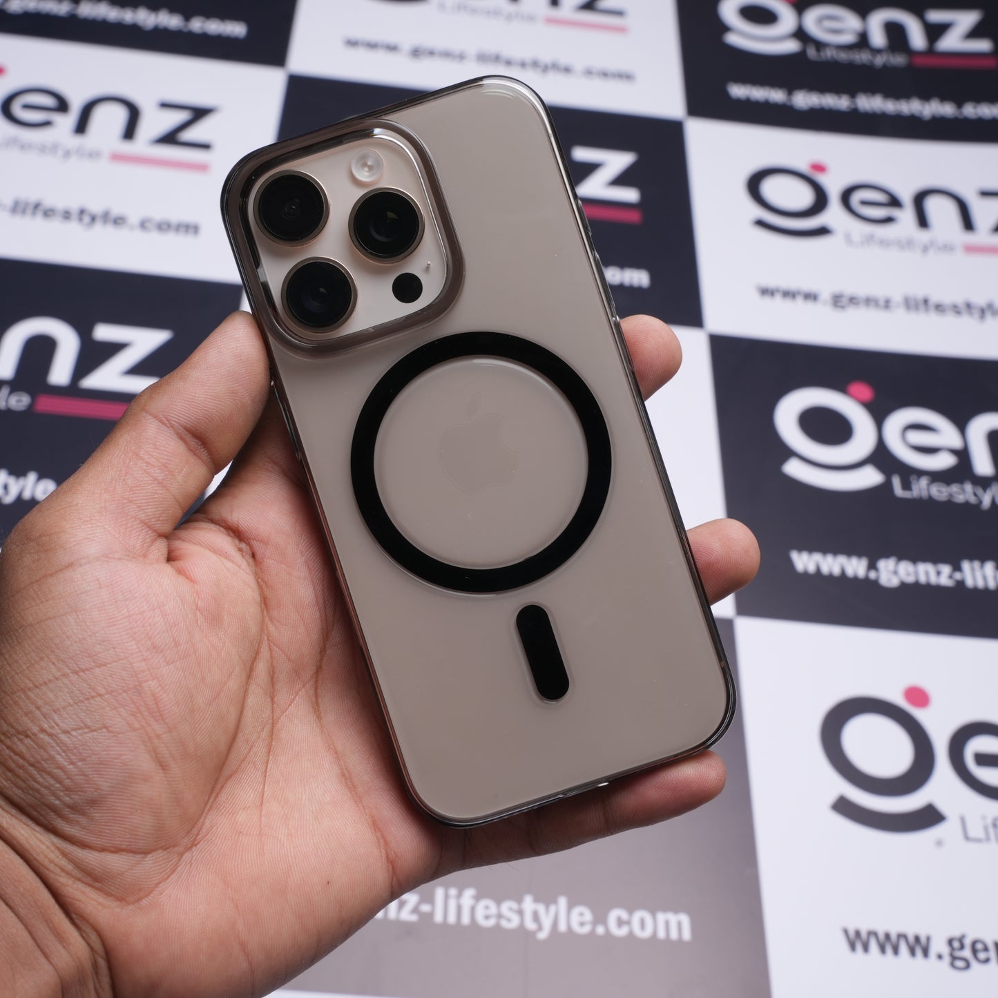 Crystal Ash Non Yellow Hard MagSafe Case for iPhone