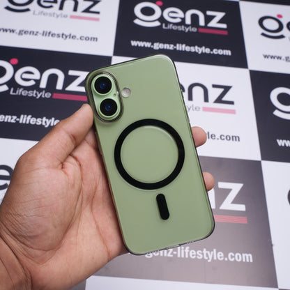 Crystal Ash Non Yellow Hard MagSafe Case for iPhone