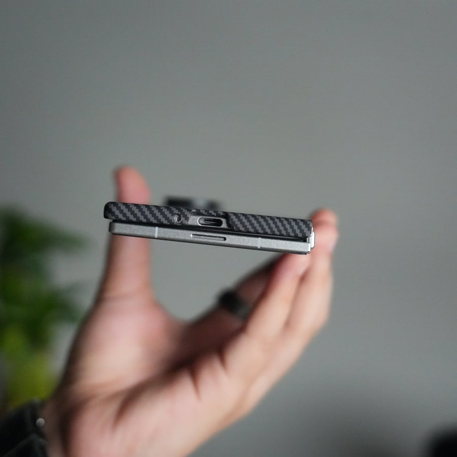 Carbon Shield Case with Front Membrane for Samsung Galaxy Z Fold7