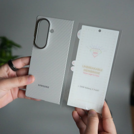 Carbon Shield Case with Front Membrane for Samsung Galaxy Z Fold7