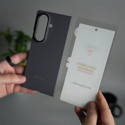 Carbon Shield Case with Front Membrane for Samsung Galaxy Z Fold7