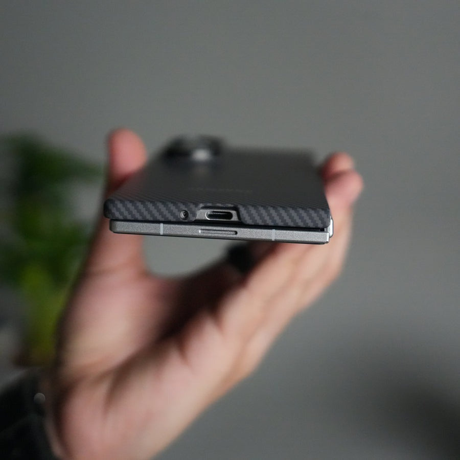 Carbon Shield Case with Front Membrane for Samsung Galaxy Z Fold7