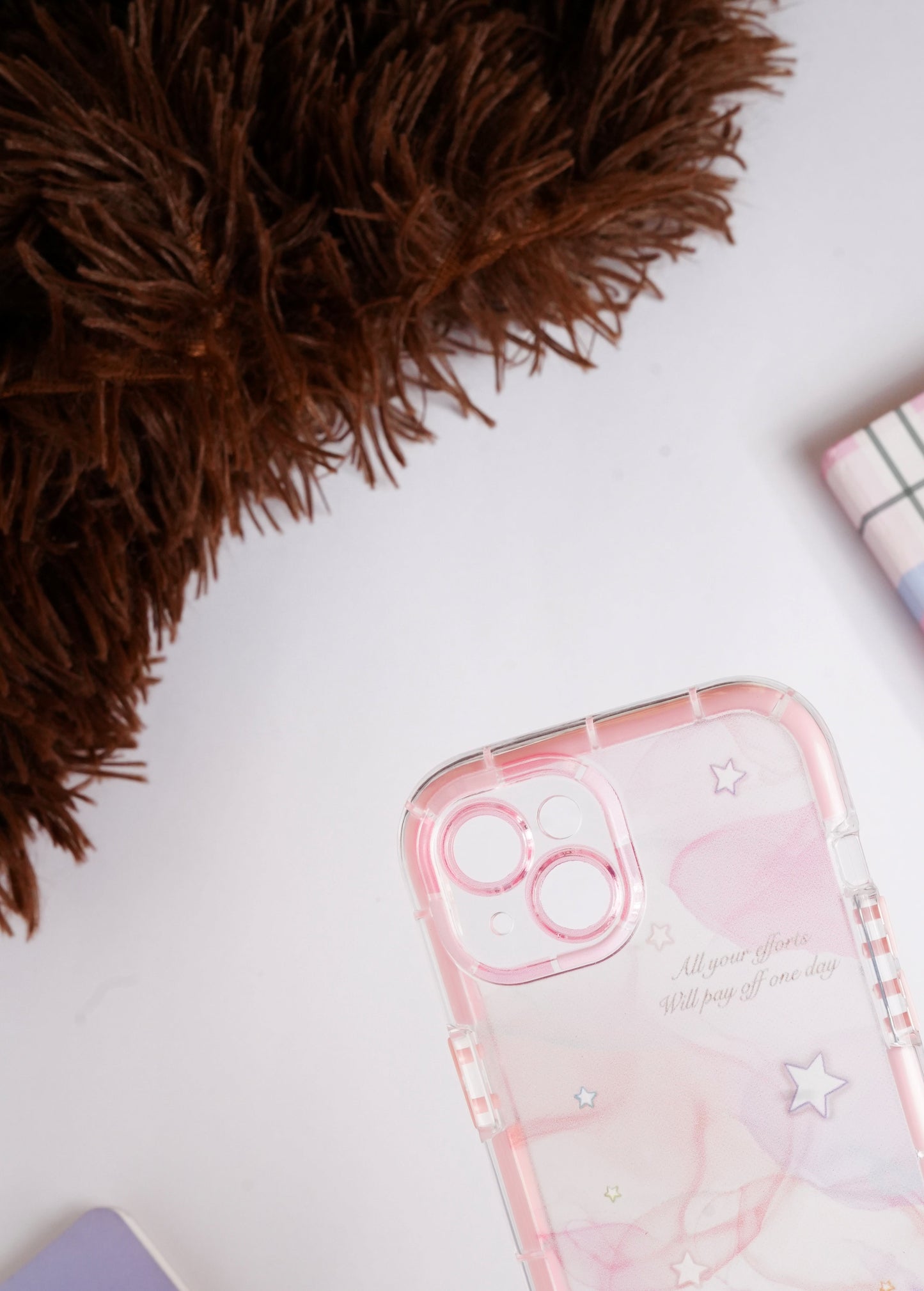 Pink Watercolor Bumper Case for iPhone