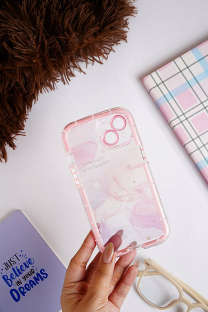 Pink Watercolor Bumper Case for iPhone