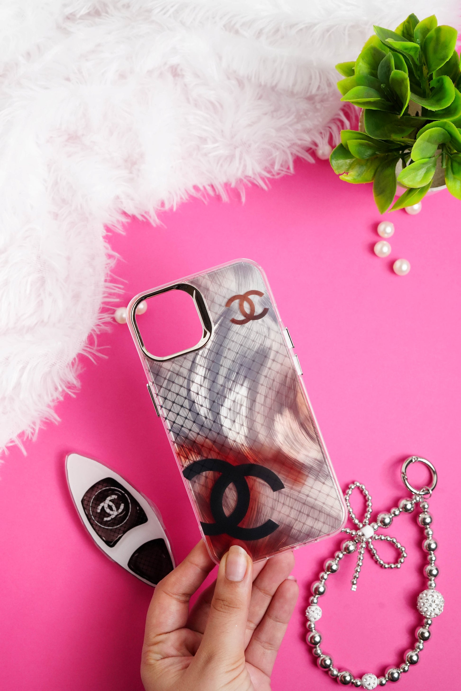 Pink Iphone 12 Pro Max Case Chanel Phone Holder Iphone Cover
