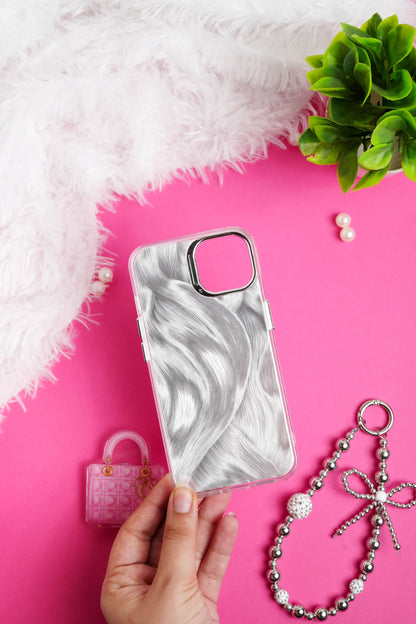 Dior Bag Pop Socket With Chain Case for iPhone