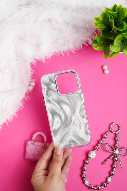 Dior Bag Pop Socket With Chain Case for iPhone