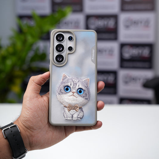 Nimmy Design Big Eyes Sky Blue case for Samsung S26 Ultra - Blue Eyes