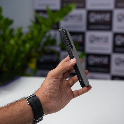 X-level Duke Grey Leather case with MagSafe for Samsung Galaxy S26