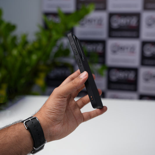 X-level Duke Black Leather case with MagSafe for Samsung Galaxy S26