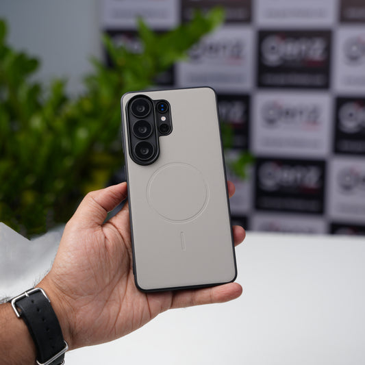 X-level Duke Grey Leather case with MagSafe for Samsung Galaxy S26 Ultra