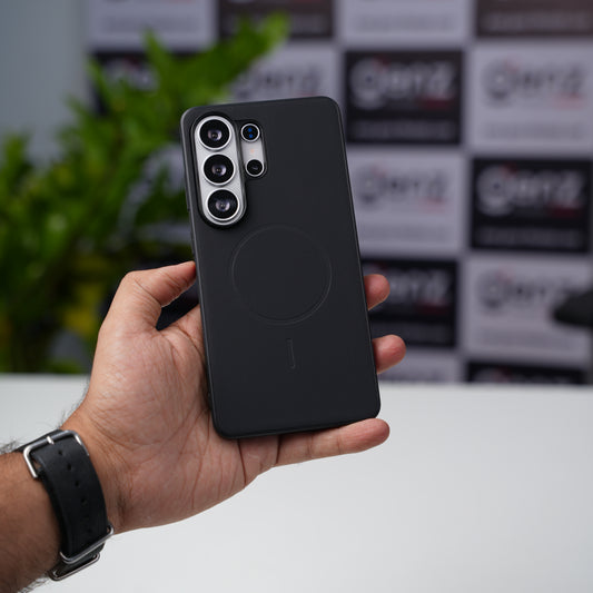 X-level Duke Black Leather case with MagSafe for Samsung Galaxy S26 Ultra