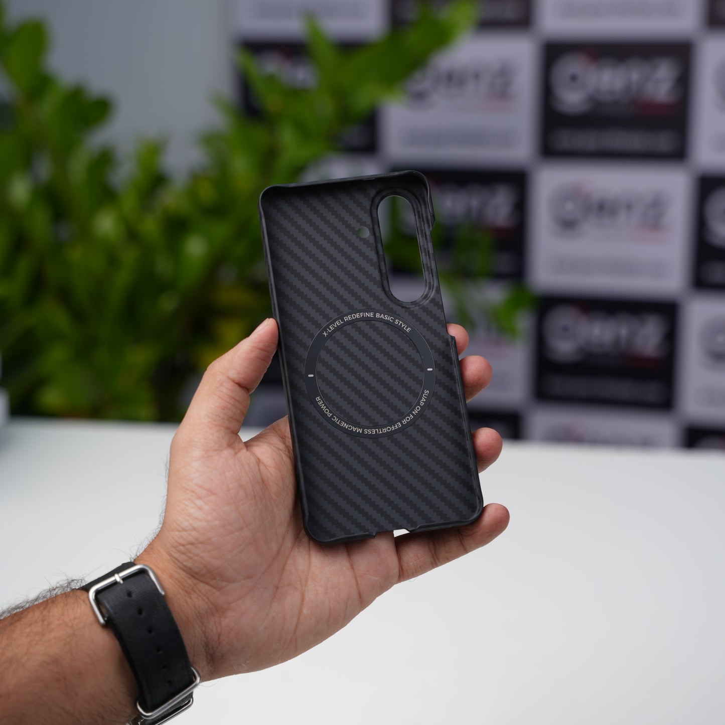 X-level Nanofiber Ultra-thin 0.68mm Carbon Fiber case with MagSafe for Samsung Galaxy S26