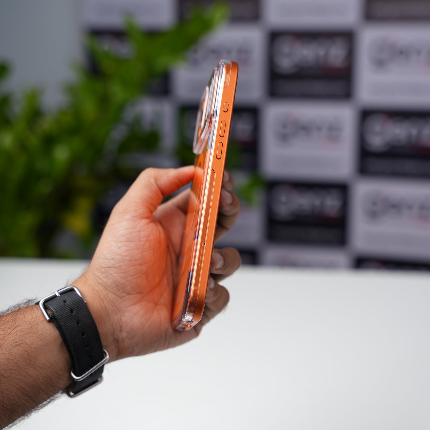 SBPRC Harvey 360 Metal Orange case for iPhone