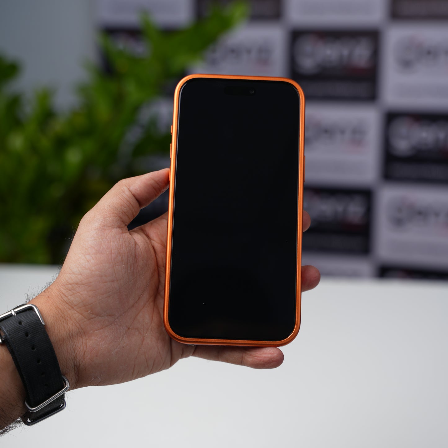 SBPRC Harvey 360 Metal Orange case for iPhone
