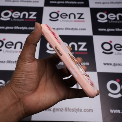 Nimmy Glasses Cool Dog Pink case for iPhone 17