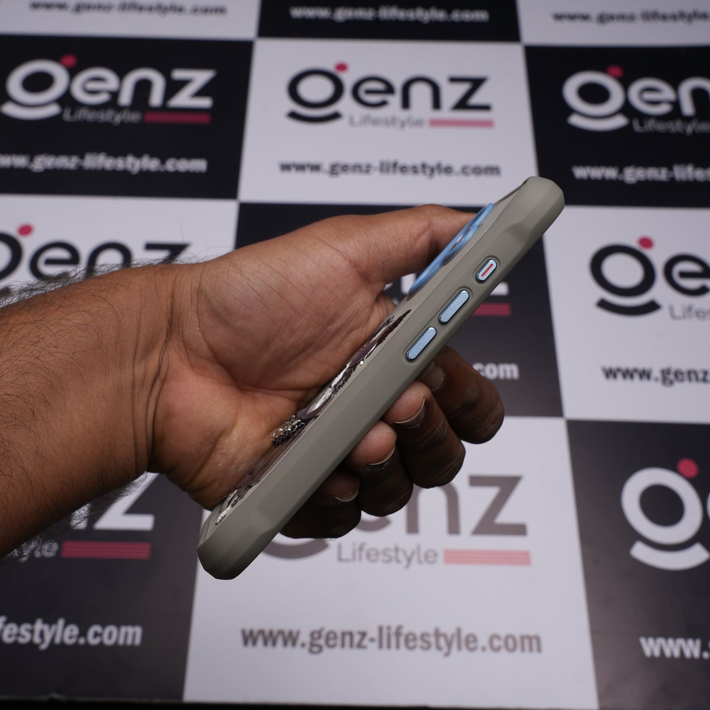 Nimmy Glasses Cool Dog Gray case for iPhone 17