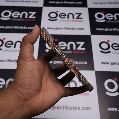 Luxo Life+ Brown Snake Carbon Fiber MagSafe Case for iPhone