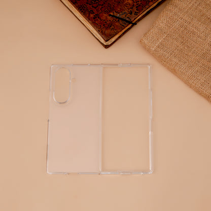 KEEPHONE Crystal Clear Non-Yellow Hard Case for Samsung Galaxy Z Fold7