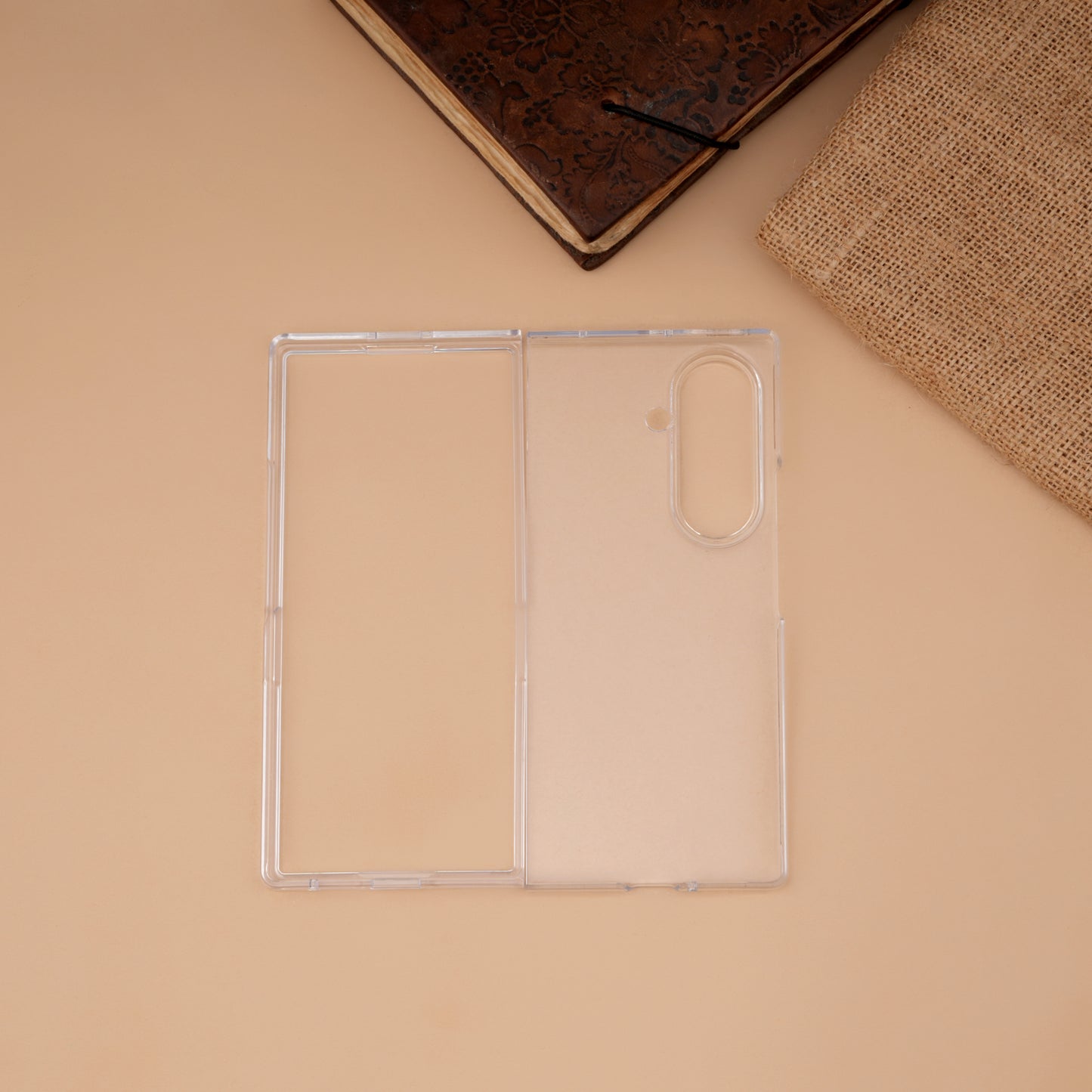 Crystal Clear Non-Yellow Hard Case for Samsung Galaxy Z Fold7